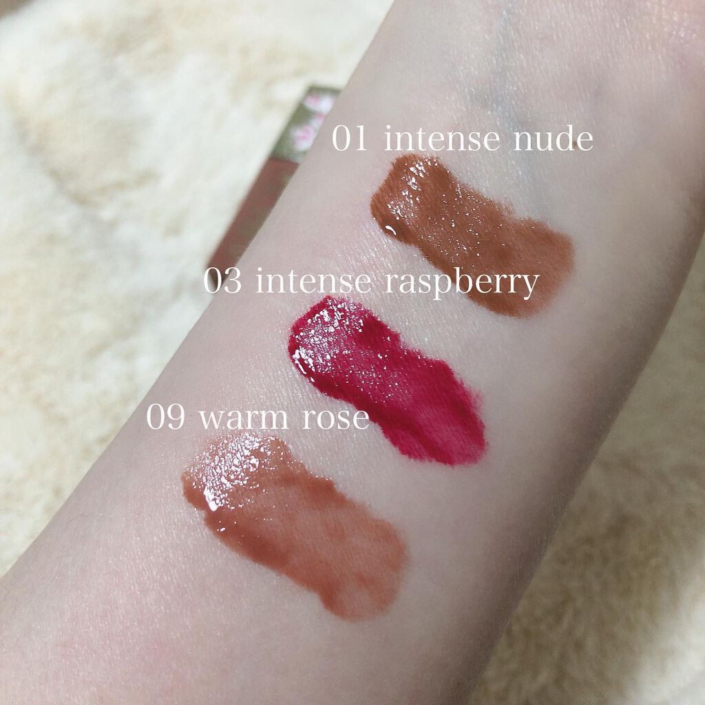 コンフォート リップオイル インテンス/CLARINS/リップグロスを使ったクチコミ（3枚目）