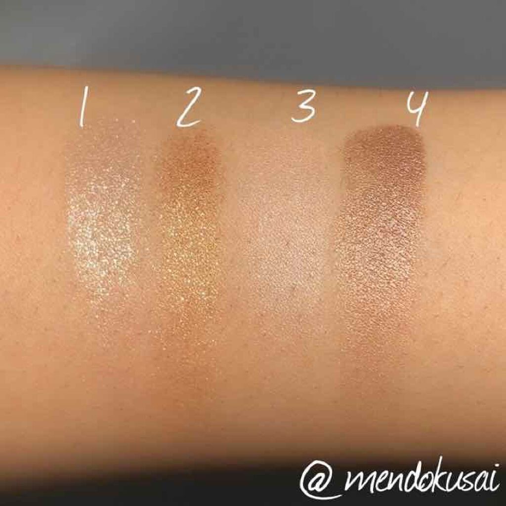 ミネラライズ アイシャドウ ブロンズアセッツ/M・A・C/アイシャドウパレットを使ったクチコミ（3枚目）
