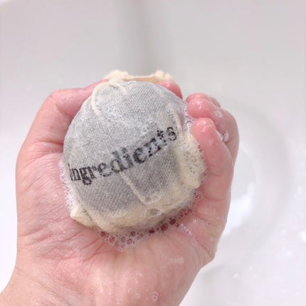 Butterfly Pea Cleansing Ball/Ongredients/洗顔石鹸を使ったクチコミ(4枚目)