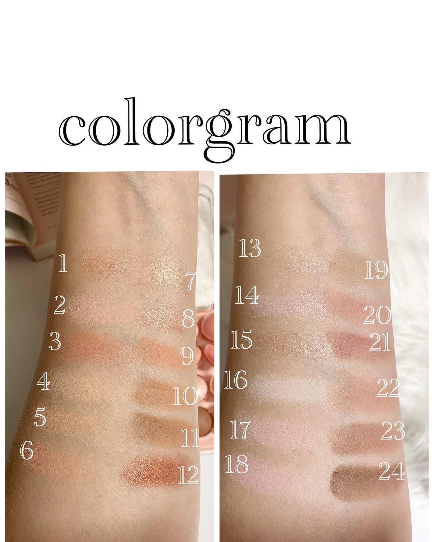 目元チュートリアルアイパレット/Colorgram/アイシャドウパレットを使ったクチコミ(4枚目)