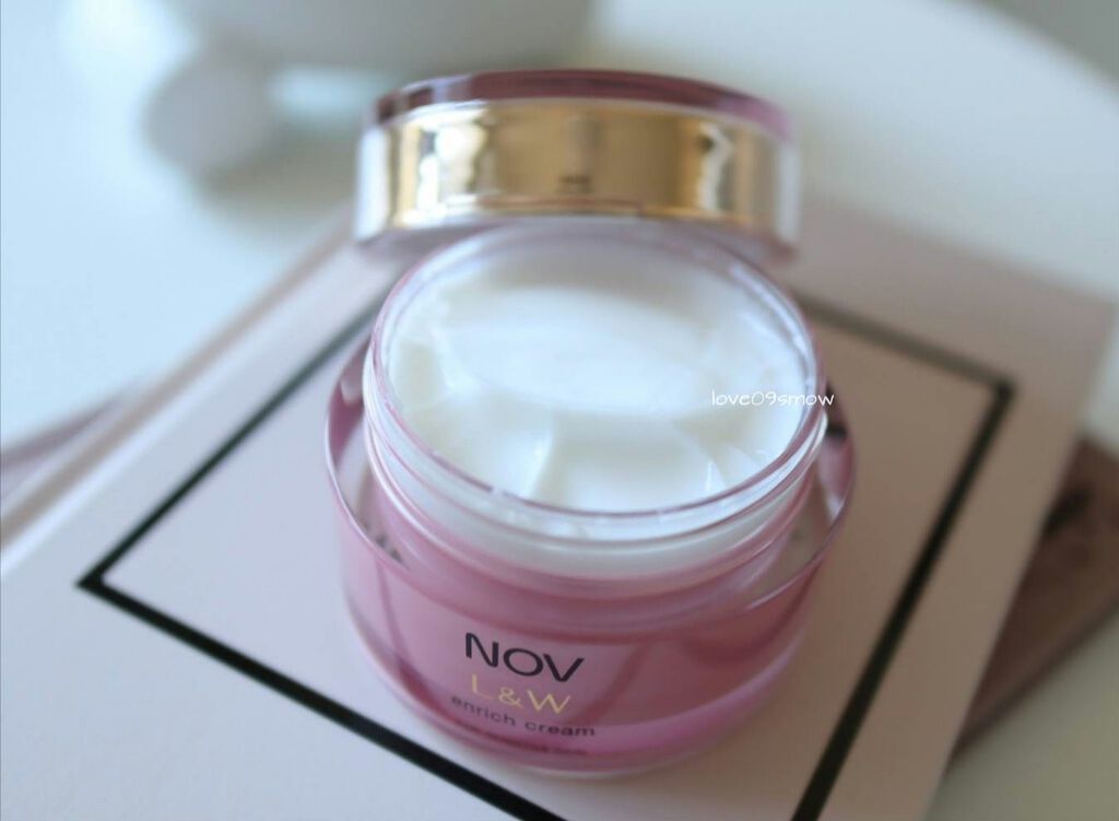 L＆W エンリッチクリーム/NOV/フェイスクリームを使ったクチコミ（2枚目）
