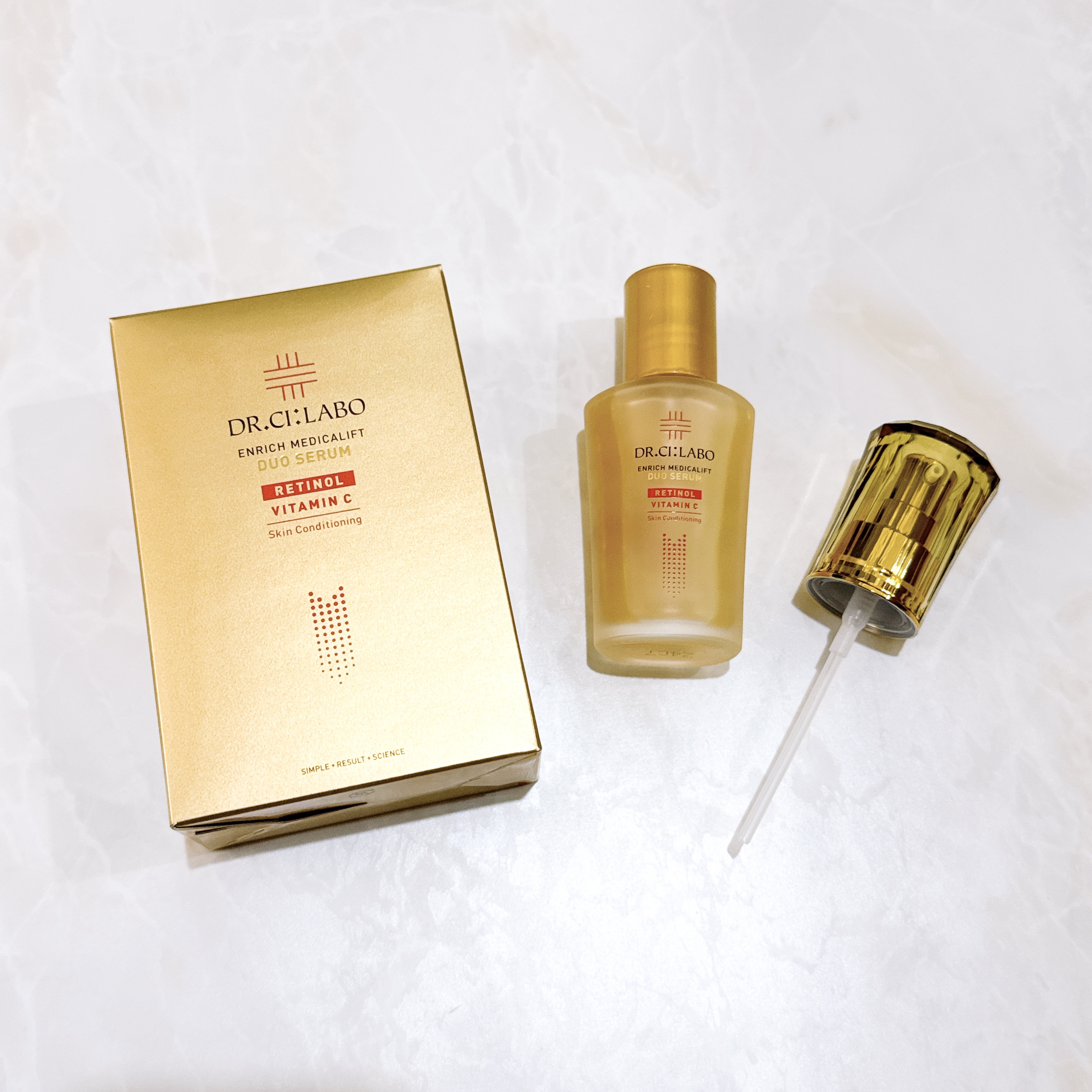 エンリッチ メディカリフト デュオセラム/ドクターシーラボⓇ/美容液を使ったクチコミ（2枚目）