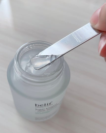 belif スーパーナイツ スージングマスクのクチコミ「belif
Super knights - clear soothing mask
スーパ.....」(2枚目)