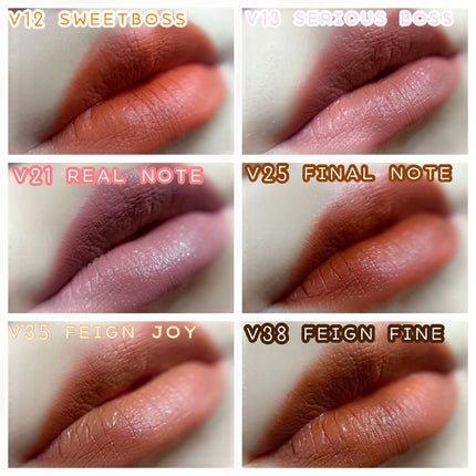 ラストベルベットティント V35 幸せなふり/BBIA/リップティントの画像