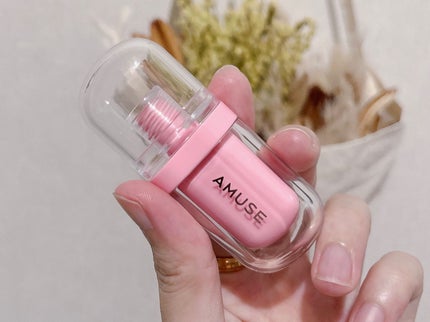 ジェルフィットティント/AMUSE/リップティントを使ったクチコミ(1枚目)