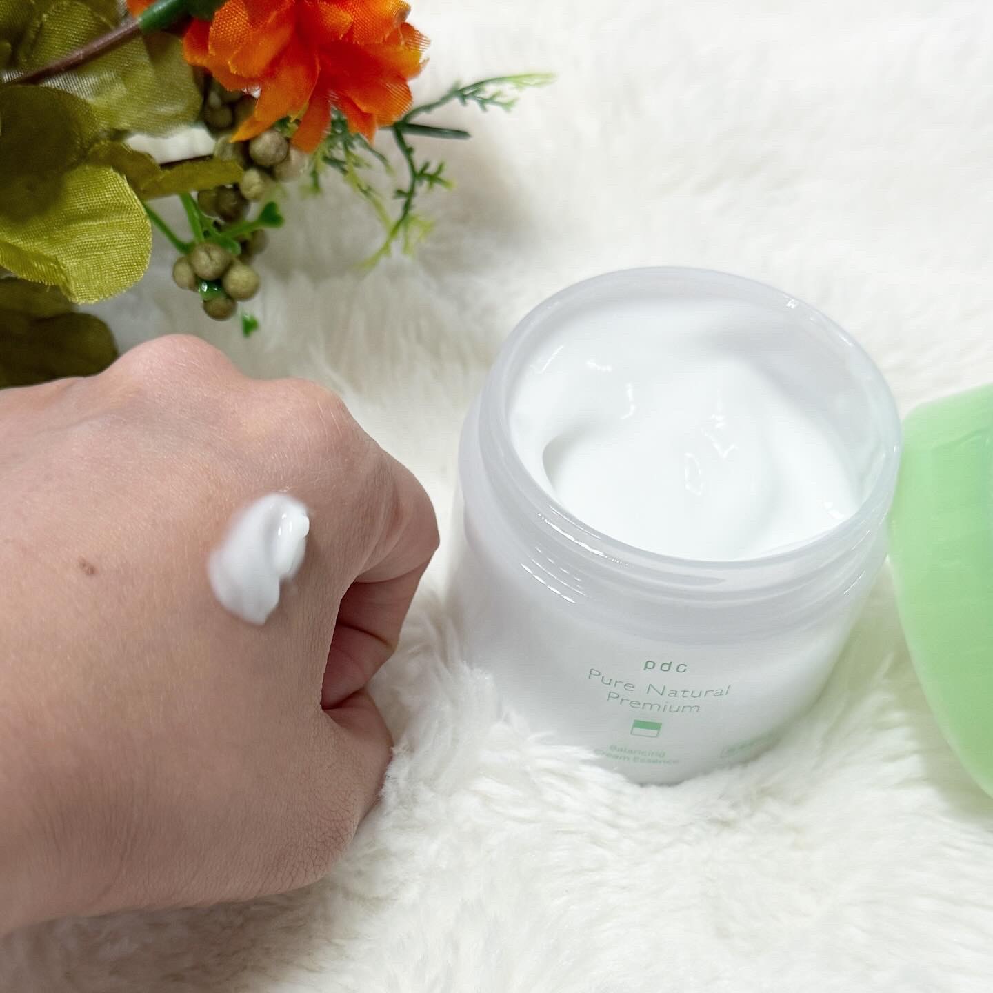 ピュア ナチュラル プレミアム バランシング クリームエッセンス /pdc/フェイスクリームを使ったクチコミ（3枚目）