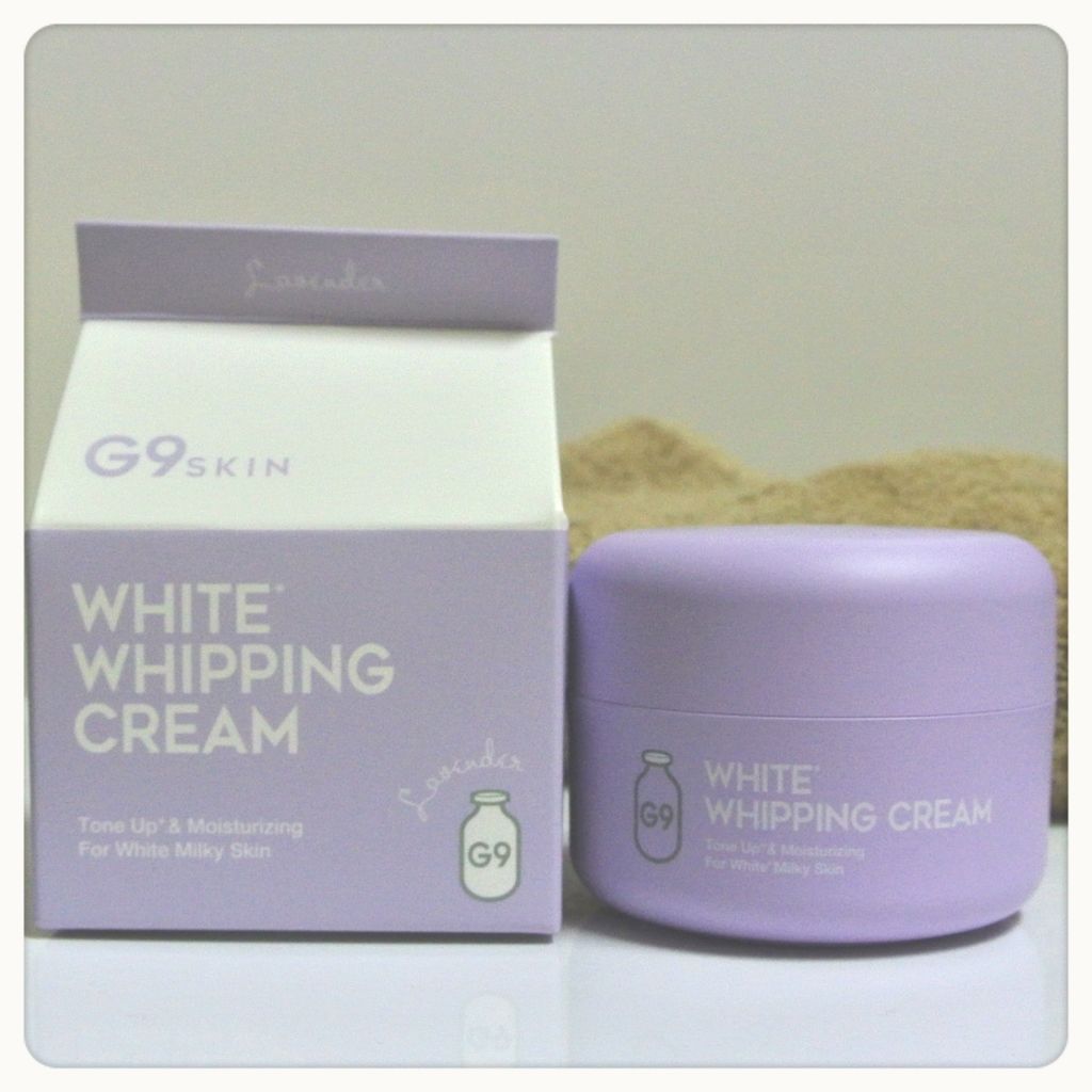 WHITE WHIPPING CREAM(ウユクリーム)/G9SKIN/化粧下地を使ったクチコミ（1枚目）