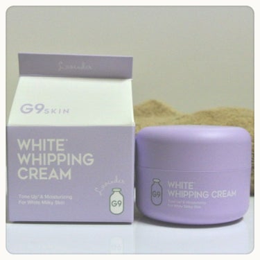 WHITE WHIPPING CREAM(ウユクリーム)/G9SKIN/化粧下地を使ったクチコミ（1枚目）