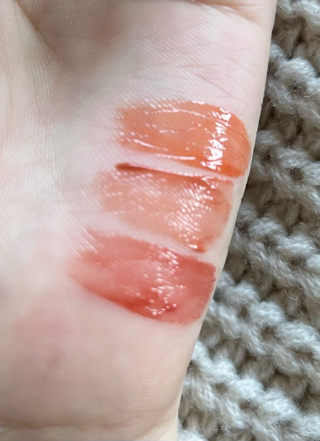 チュルンリップティント/hina cosmetics/リップティントを使ったクチコミ(2枚目)