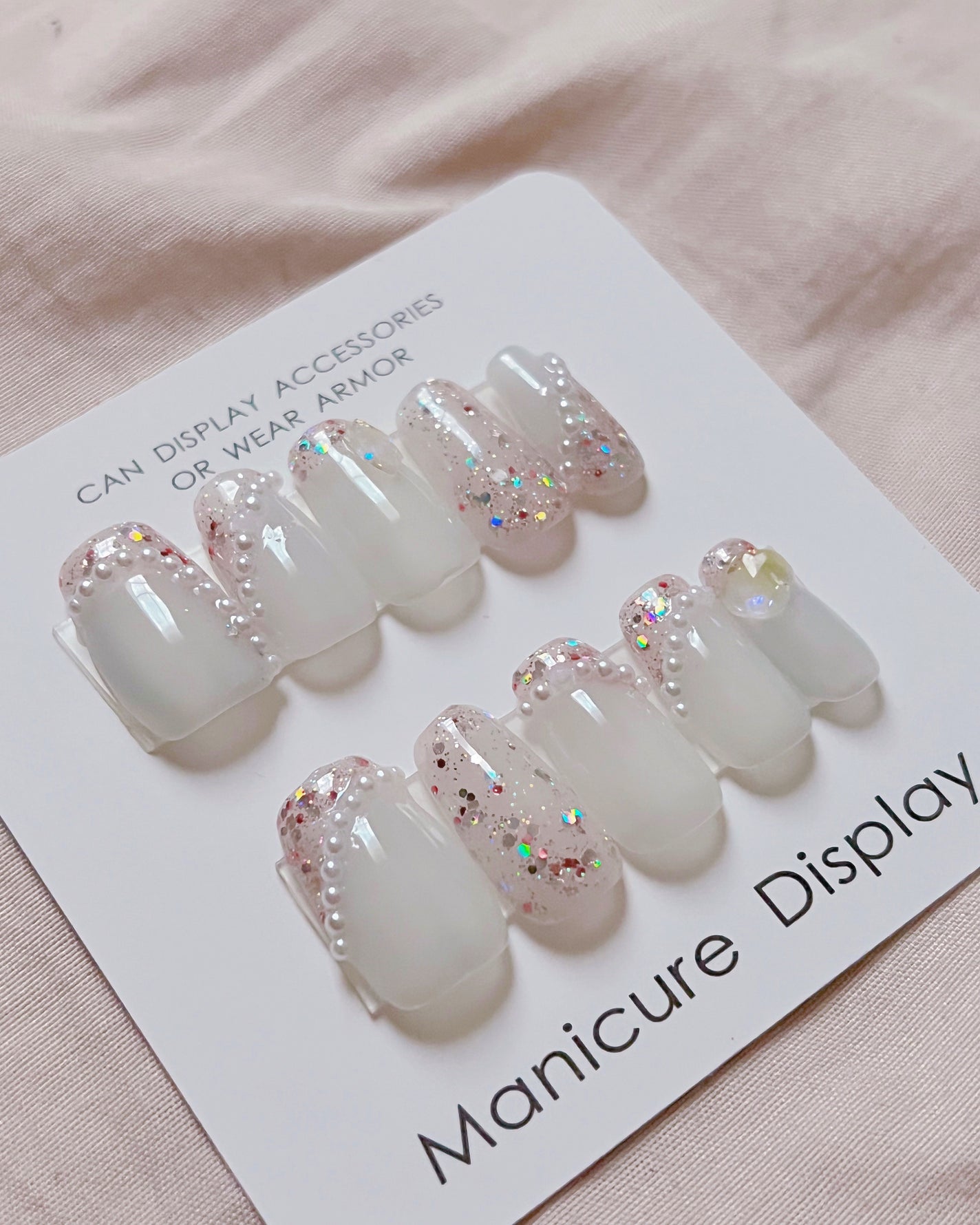 白湯 on LIPS 「最近のネイル達💅✨地元の美容室でネイルを置かせて販売させてもら..」(5枚目)