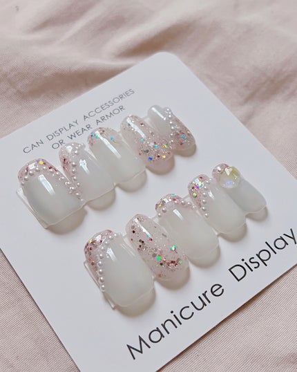 白湯 on LIPS 「最近のネイル達💅✨地元の美容室でネイルを置かせて販売させてもら..」(5枚目)