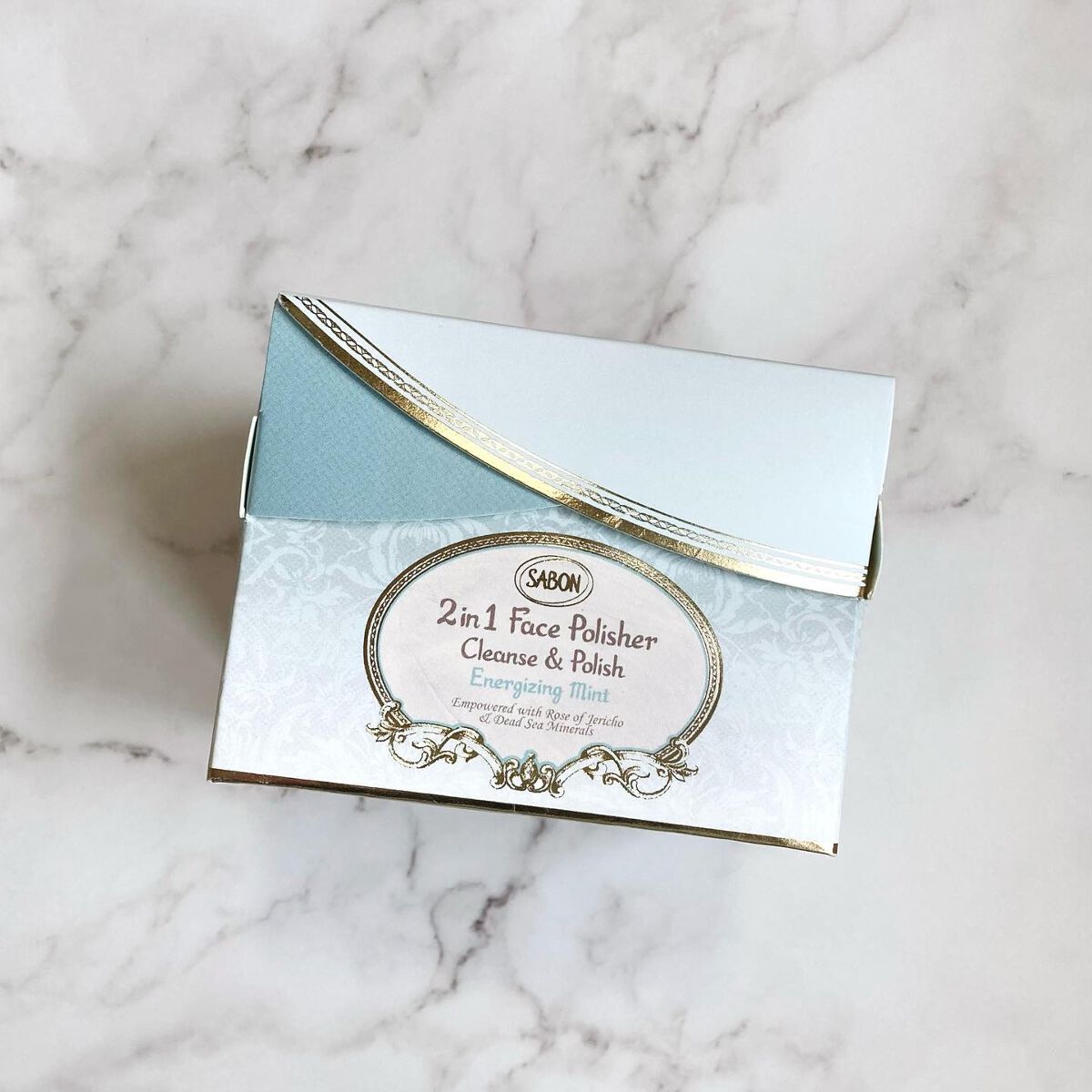 フェイスポリッシャー リフレッシング(ミント)/SABON/スクラブ・ゴマージュを使ったクチコミ(2枚目)
