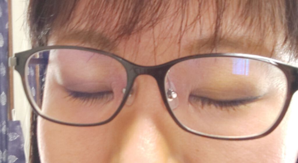 ラスティンググロスリップ/CEZANNE/口紅を使ったクチコミ（3枚目）