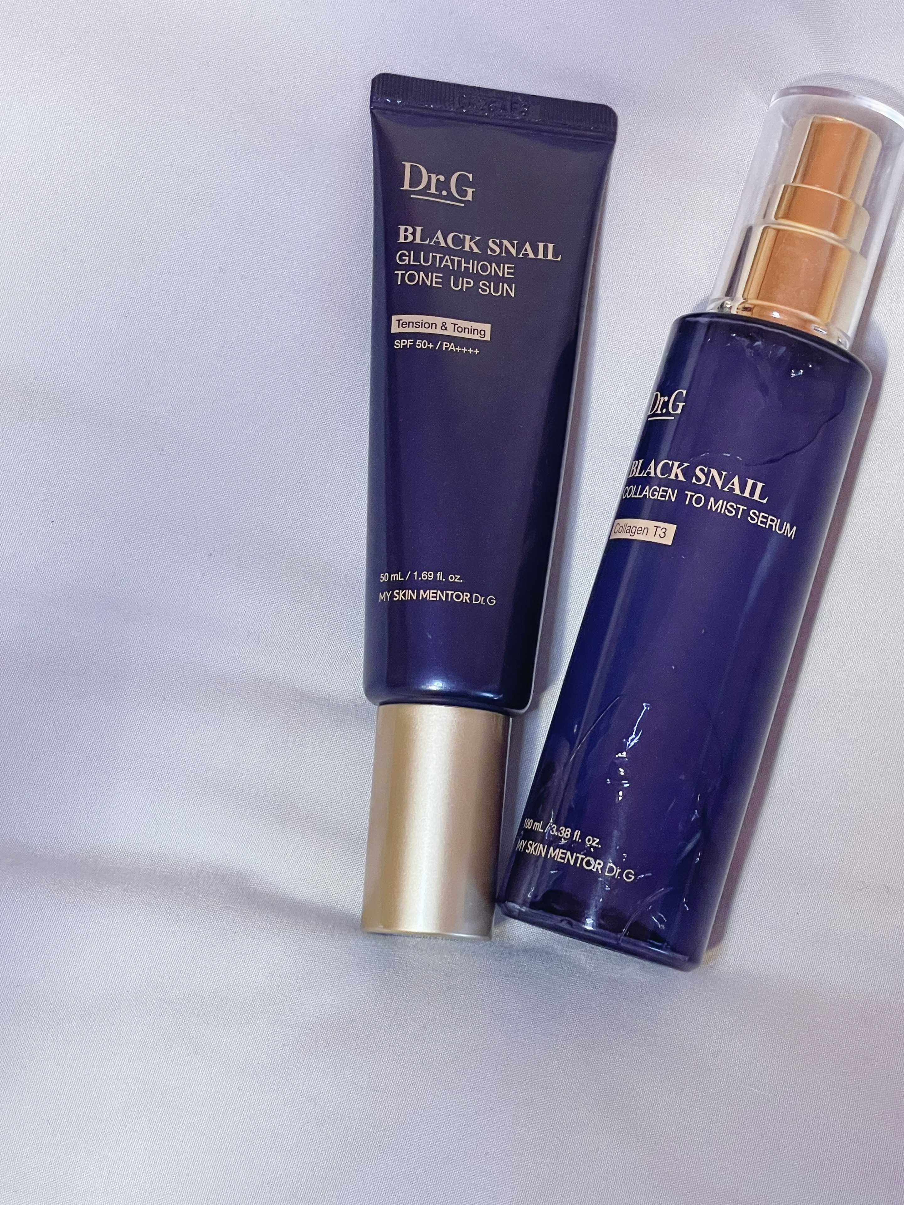 ブラックスネイルグルタチオントーンアップサン/Dr.G/日焼け止めクリームを使ったクチコミ（2枚目）