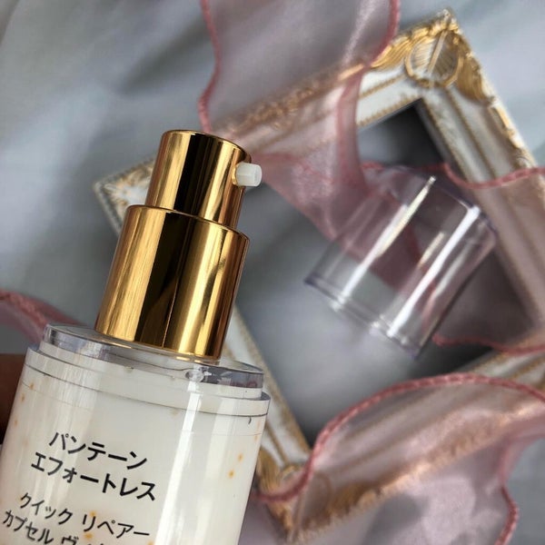 パンテーン エフォートレス クイック リペアー カプセル ヴィタミルク(洗い流さないトリートメント)/パンテーン/ヘアミルク by nana@フォロバ100