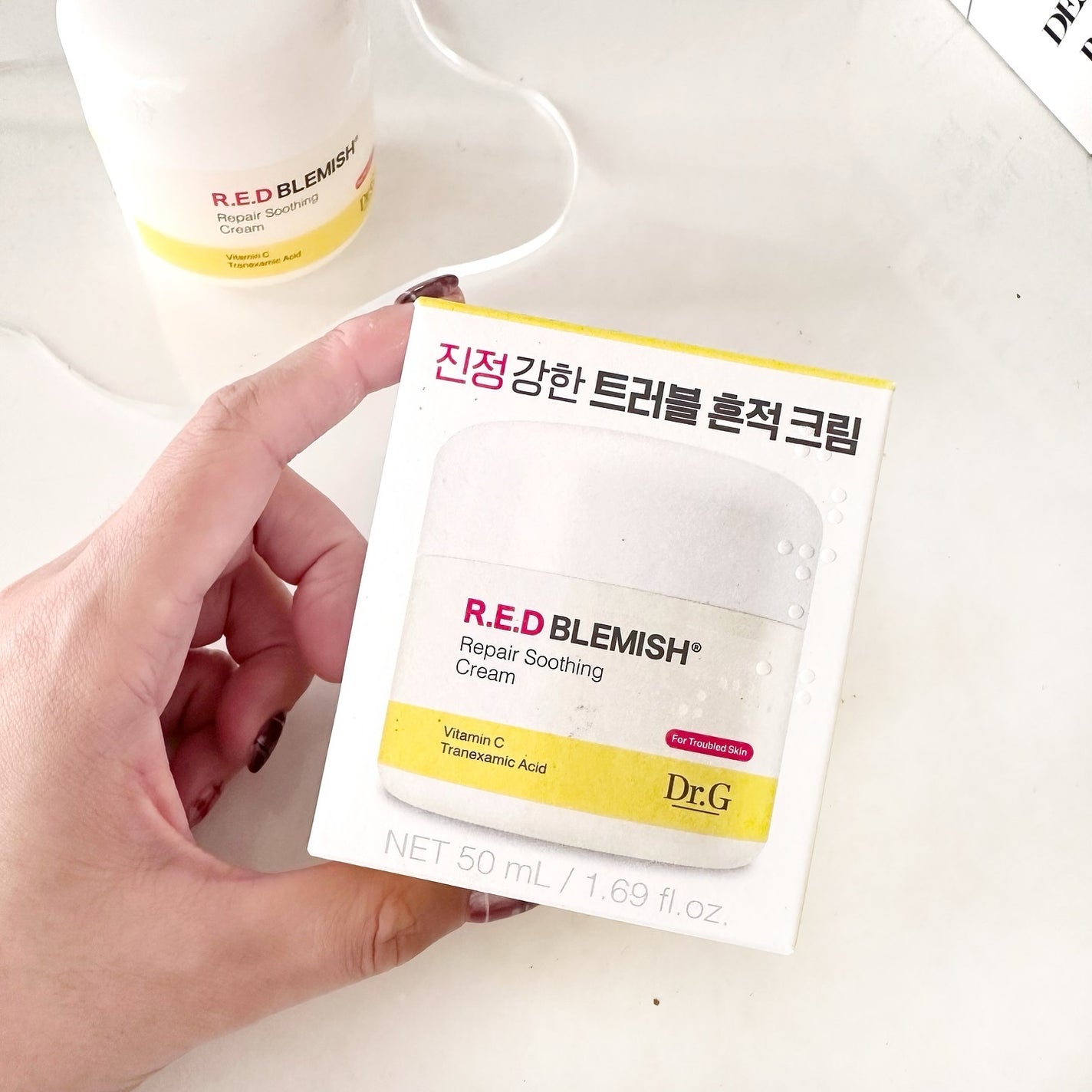 レッドブレミッシュ リペアスージングクリーム/Dr.G/フェイスクリームを使ったクチコミ(2枚目)