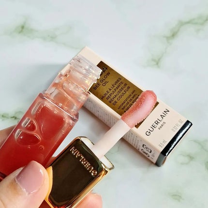 キスキス ビー グロウ オイル/GUERLAIN/リップグロスを使ったクチコミ(2枚目)