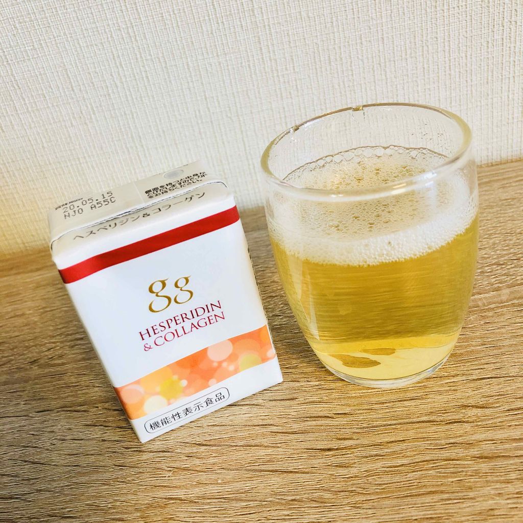 ヘスペリジン＆コラーゲン/gg/美容ドリンクを使ったクチコミ（2枚目）