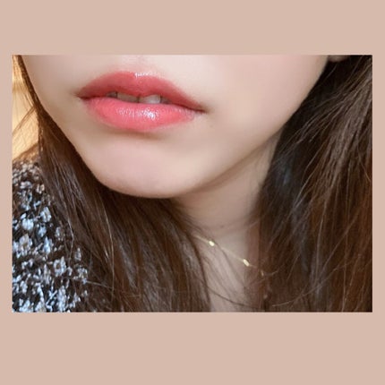 ルージュ ピュールクチュール ヴェルニ ウォーターグロウ/YVES SAINT LAURENT BEAUTE/口紅を使ったクチコミ(5枚目)