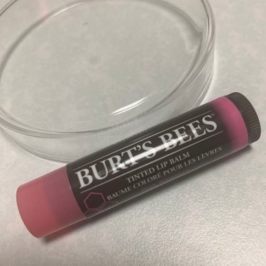 ティンテッド リップバーム ピンクブロッサム/BURT'S BEES/リップケア・リップクリームを使ったクチコミ（1枚目）