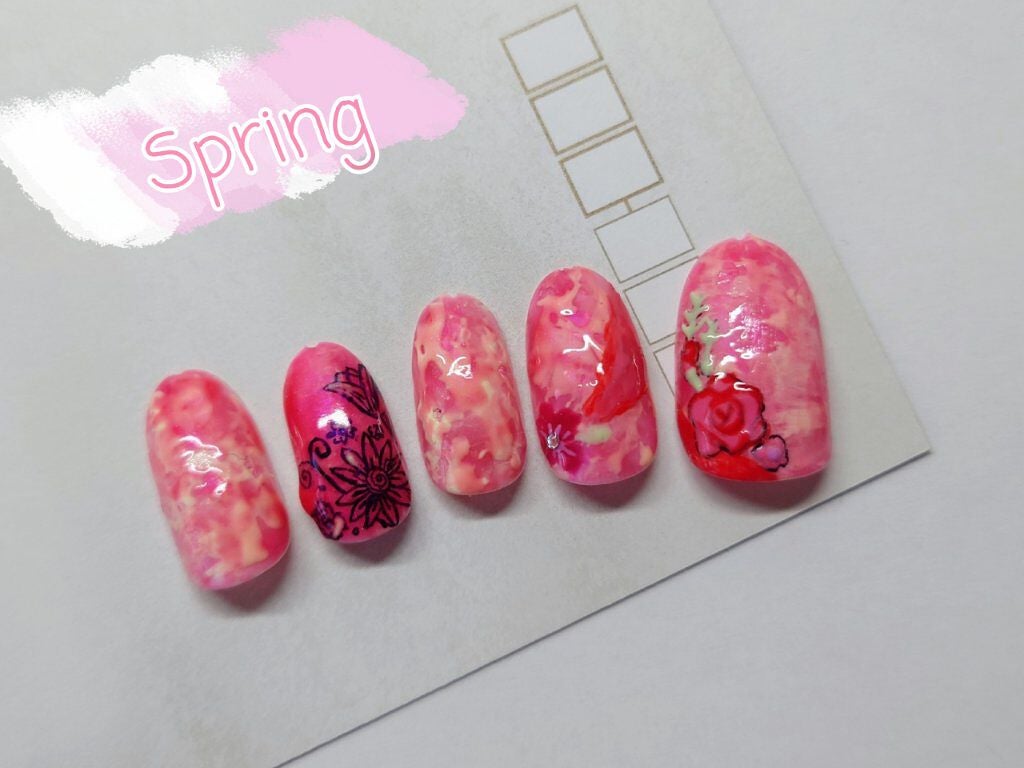 カラフルネイルズ/キャンメイク/マニキュアを使ったクチコミ(2枚目)