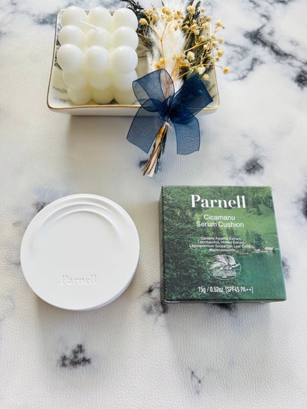 シカマヌ セラム クッションファンデ/parnell/クッションファンデーションを使ったクチコミ(3枚目)