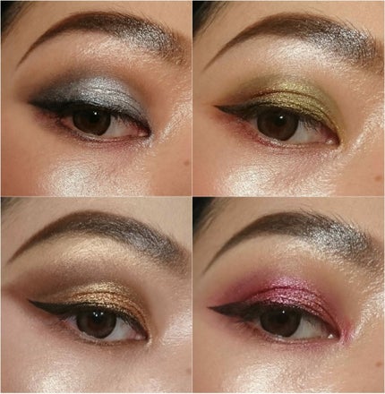 Foil Frenzy Creation Eyeshadow Palette/MAKEUP REVOLUTION/アイシャドウパレットを使ったクチコミ(4枚目)