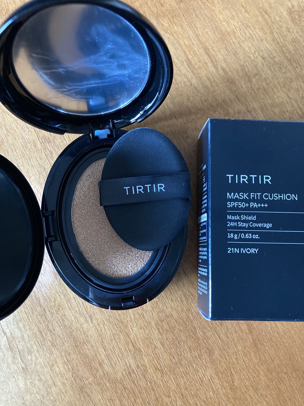 マスクフィットクッション/TIRTIR(ティルティル)/クッションファンデーションを使ったクチコミ（2枚目）