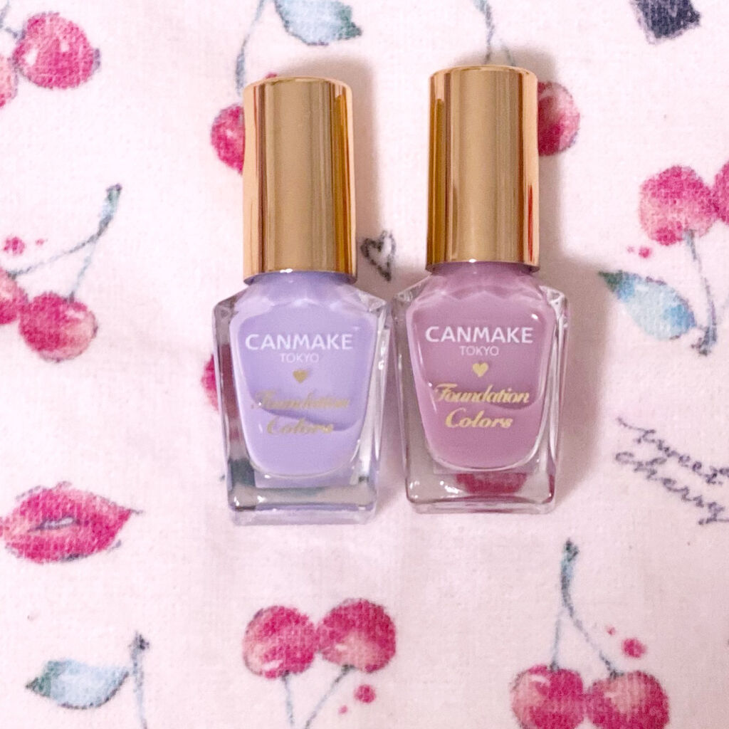 ファンデーションカラーズ/キャンメイク/マニキュアを使ったクチコミ（1枚目）