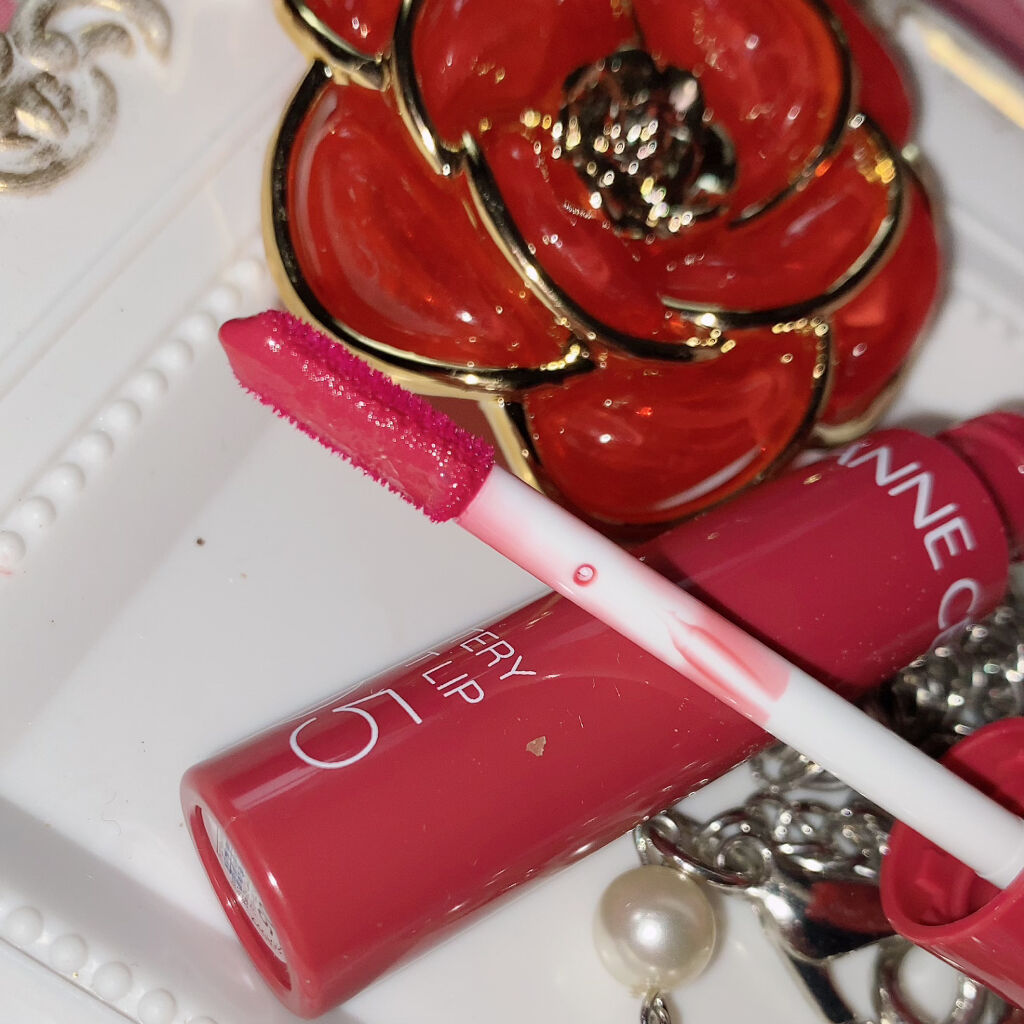 ウォータリーティントリップ/CEZANNE/リップティントを使ったクチコミ（2枚目）