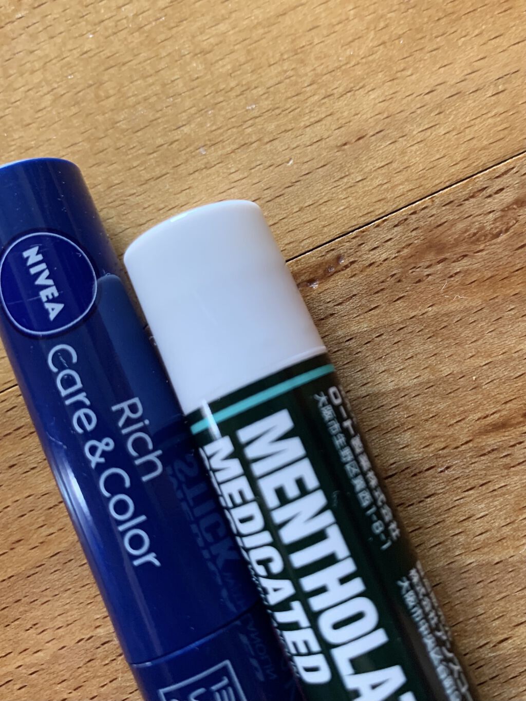 薬用スティックレギュラー/メンターム/リップクリームを使ったクチコミ（1枚目）