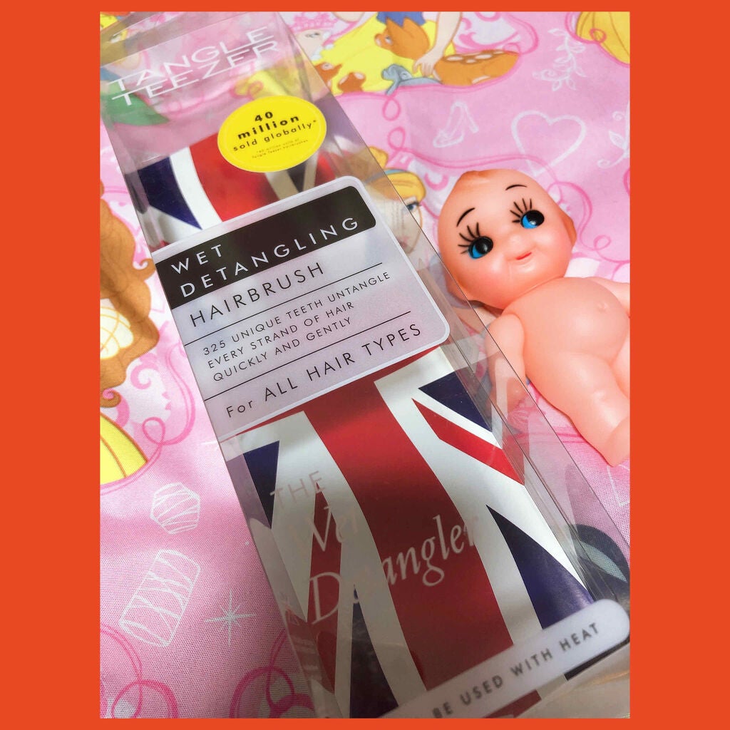タングルティーザー ザ・アルティメットディタングラー/TANGLE TEEZER/ヘアブラシを使ったクチコミ(1枚目)
