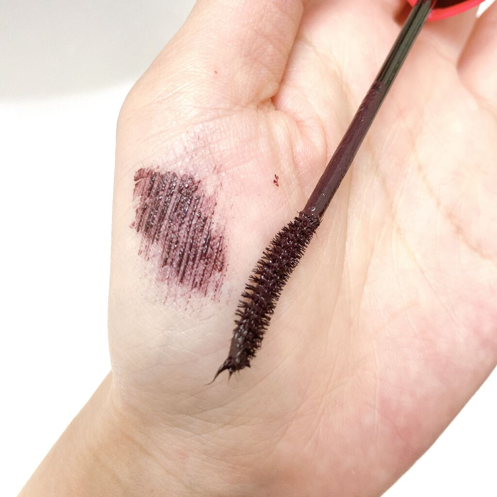 ラッシュニスタ N 04 チェリーブラック/MAYBELLINE NEW YORK/マスカラを使ったクチコミ（3枚目）