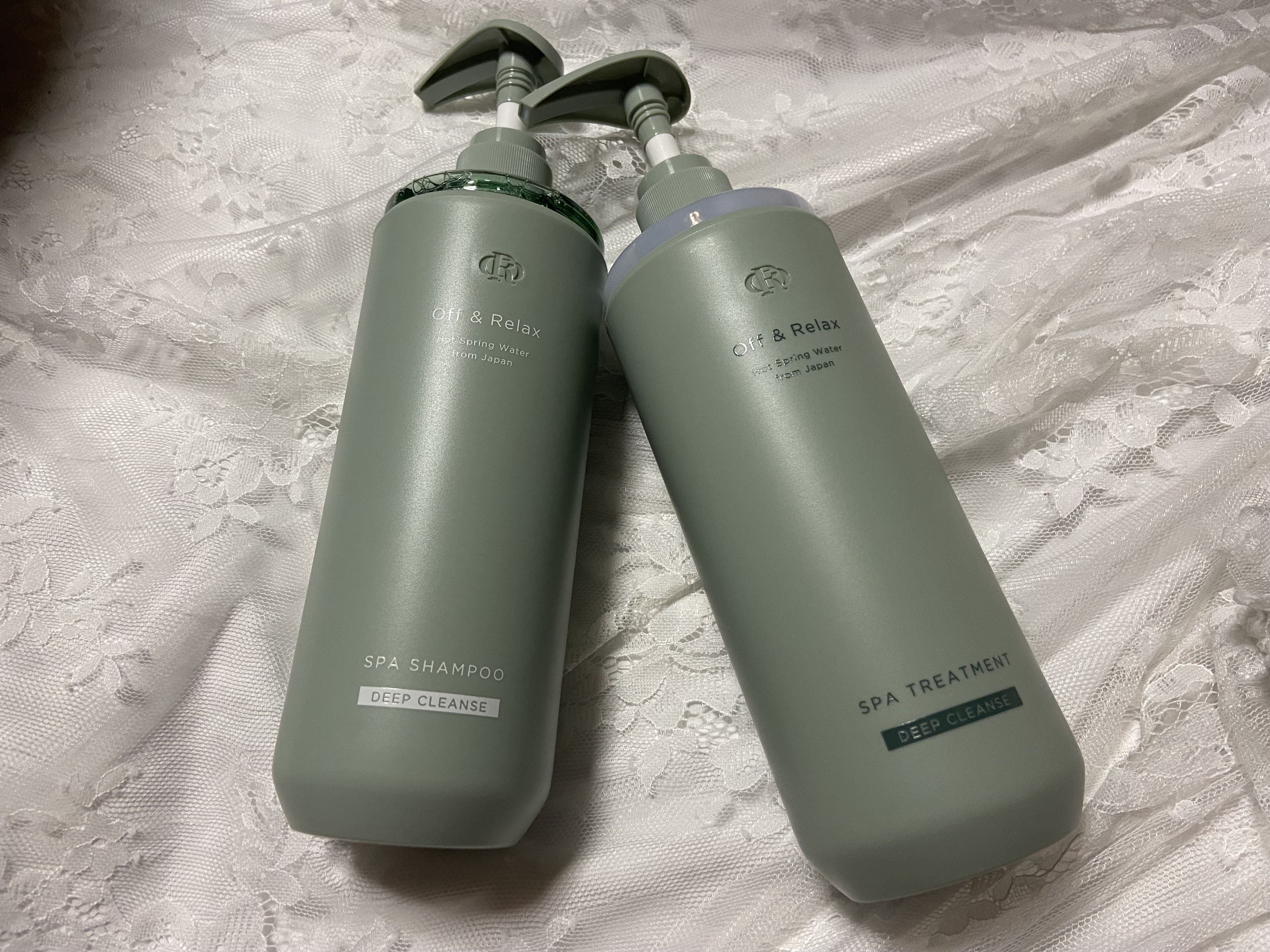 スパ・シャンプー/ヘアトリートメント ディープクレンズ/Off&Relax/市販シャンプーを使ったクチコミ（1枚目）