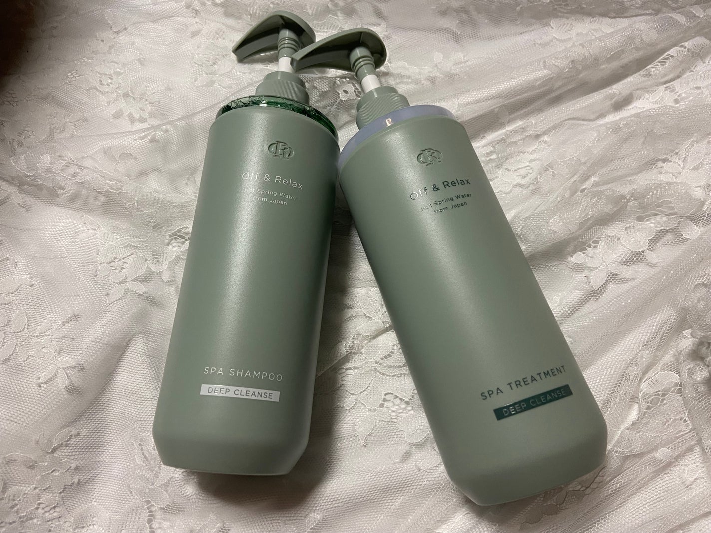 スパ・シャンプー/ヘアトリートメント ディープクレンズ/Off&Relax/市販シャンプーを使ったクチコミ(1枚目)