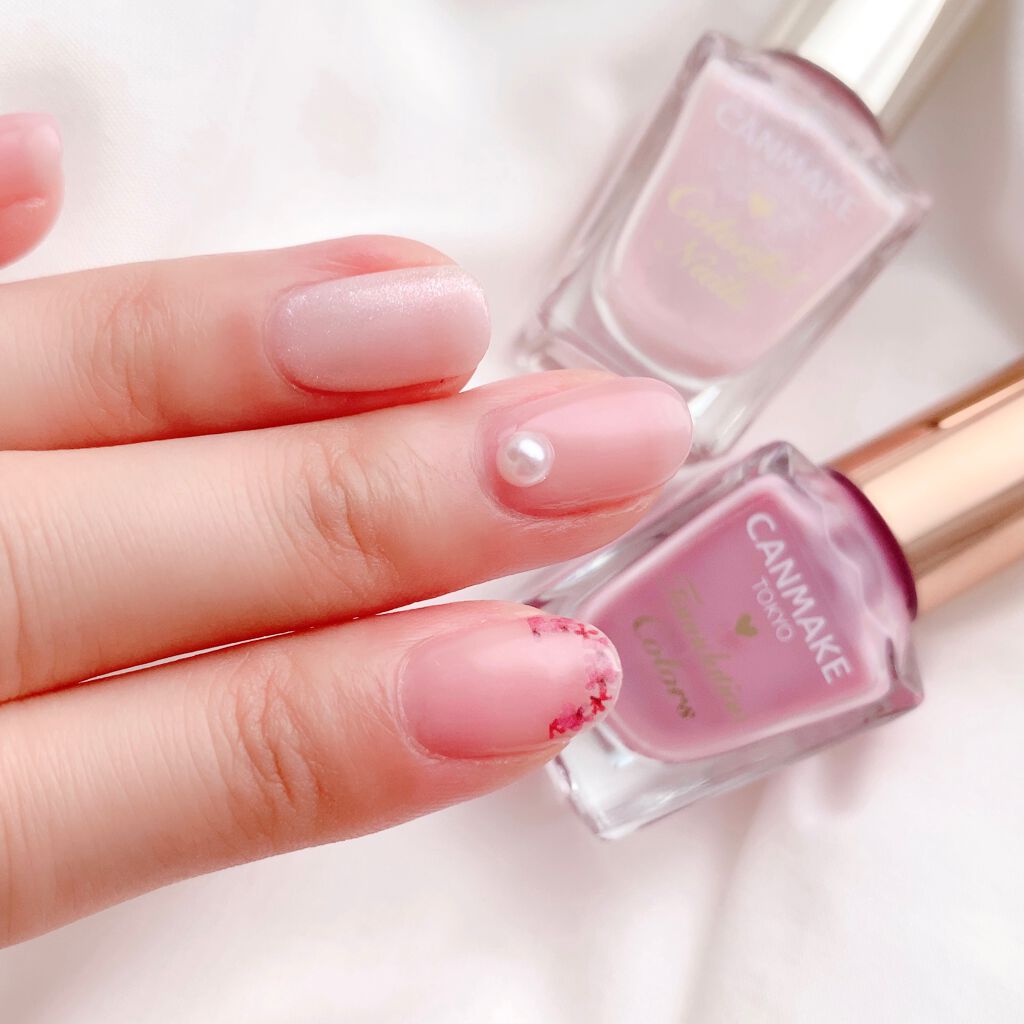 カラフルネイルズ/キャンメイク/マニキュアを使ったクチコミ(2枚目)