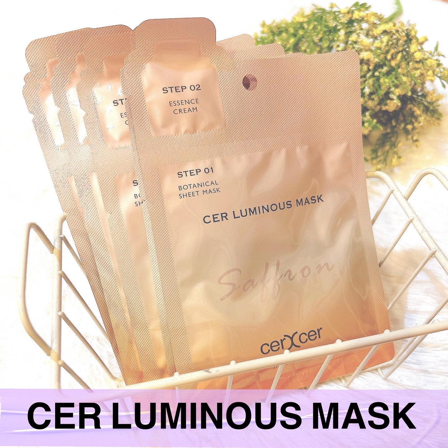 ディープモイスチャー マスク　(ケアクリーム付き)/cerXcer/シートマスク・パックを使ったクチコミ（2枚目）