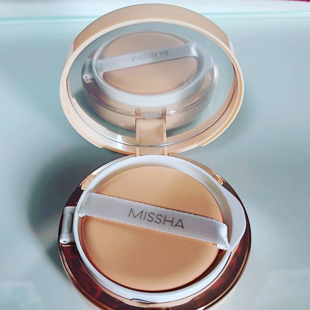 ザ オリジナル テンションパクト パーフェクトカバー/MISSHA/クリーム・エマルジョンファンデーションを使ったクチコミ(1枚目)