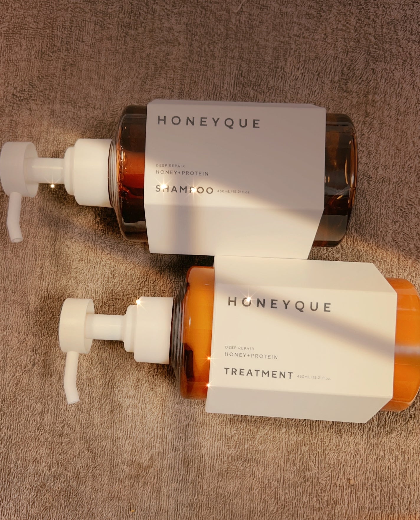 ディープリペア シャンプー モイスト/ヘアトリートメント モイスト/ハニーク/市販シャンプーを使ったクチコミ(1枚目)