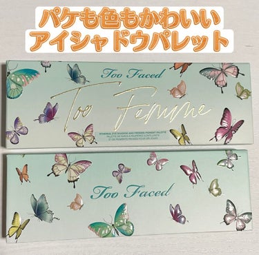 トゥー フェム アイシャドウ パレット/Too Faced/パウダーアイシャドウを使ったクチコミ（1枚目）