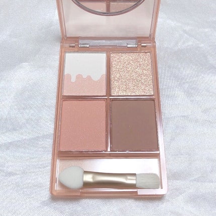 四色アイシャドウパレット/COLORKEY/アイシャドウパレットを使ったクチコミ(4枚目)