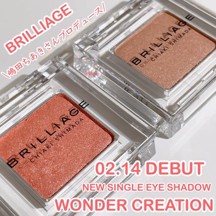 ワンダークリエイション  A02-ゾーイ/ブリリアージュ/単色アイシャドウを使ったクチコミ(1枚目)