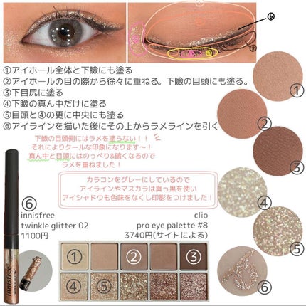 プロ アイ パレット/CLIO/アイシャドウパレットを使ったクチコミ(2枚目)