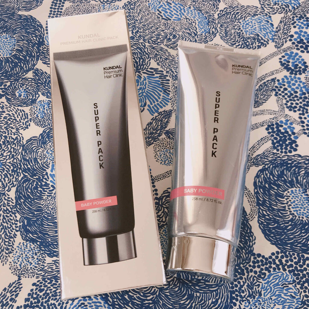 プレミアムヘアクリニックスーパーパック ベビーパウダー Baby Powder/KUNDAL/ヘアマスク・ヘアパックを使ったクチコミ（1枚目）