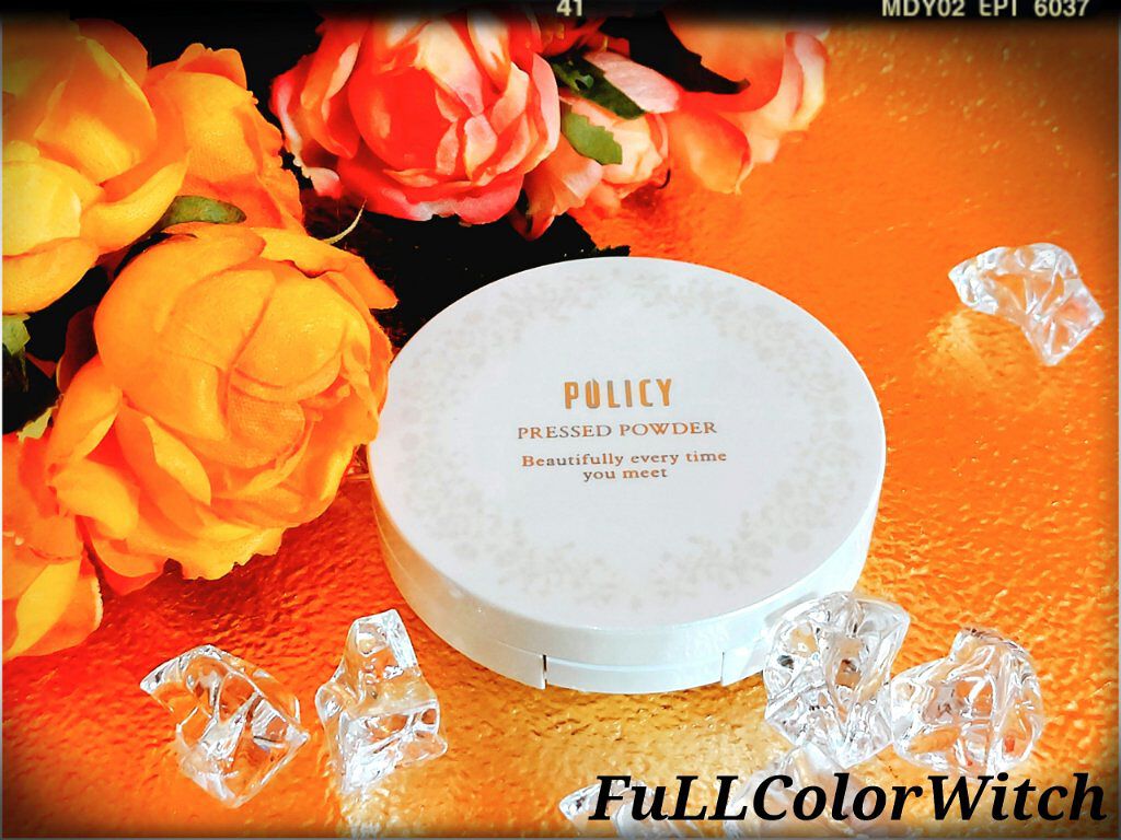 ポリシー化粧品 プレストパウダーのクチコミ「👑POLICY(ポリシー)プレストパウダー👑﻿
﻿
～ひきだす、きわだつ、潤々しさ～﻿
﻿
✔.....」（1枚目）