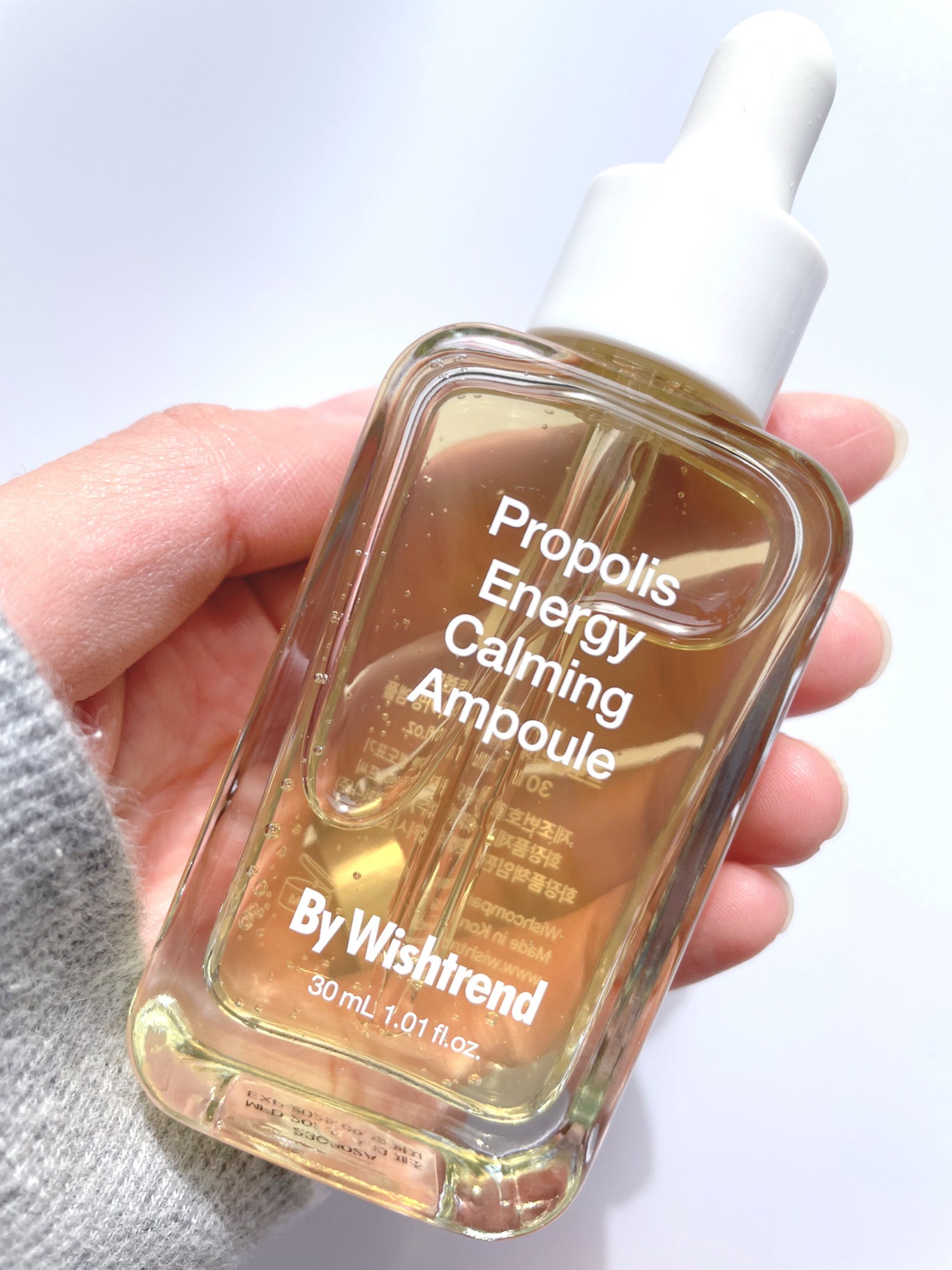 プロポリスエナジーカーミングアンプル/By Wishtrend/美容液を使ったクチコミ(1枚目)
