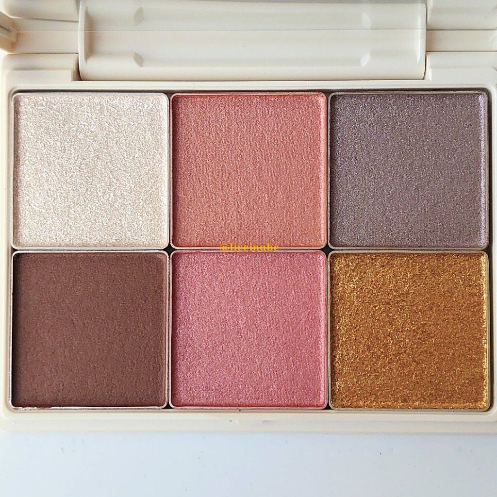 プリズマティックラスター アイシャドウパレット/RMK/アイシャドウパレットを使ったクチコミ(4枚目)