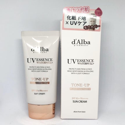 ウォータフルトーンアップサンクリーム/ダルバ/日焼け止めクリームを使ったクチコミ(1枚目)