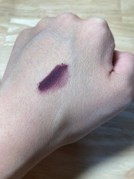 スーパーマットリップ&チークマッド EM26 ダークヒロインバイオレット/INTO U/口紅の画像