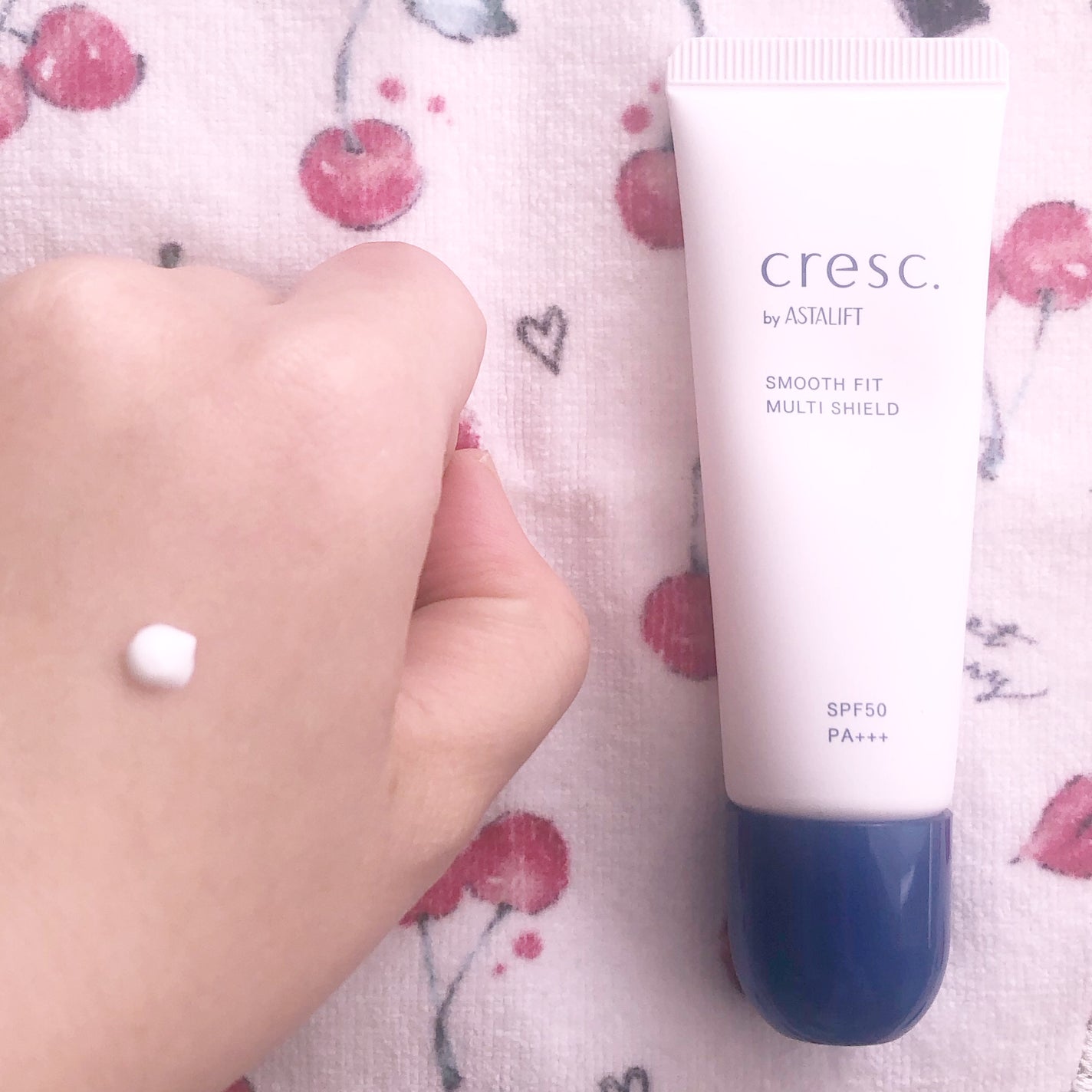 スムースフィット マルチシールド/cresc. by ASTALIFT/化粧下地を使ったクチコミ(2枚目)